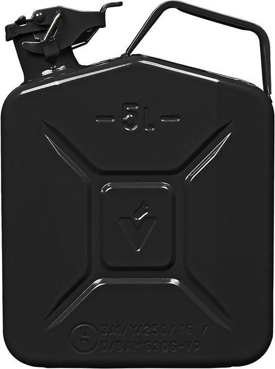 Proplus Jerrycan 5l Staal Un-keurmerk Zwart