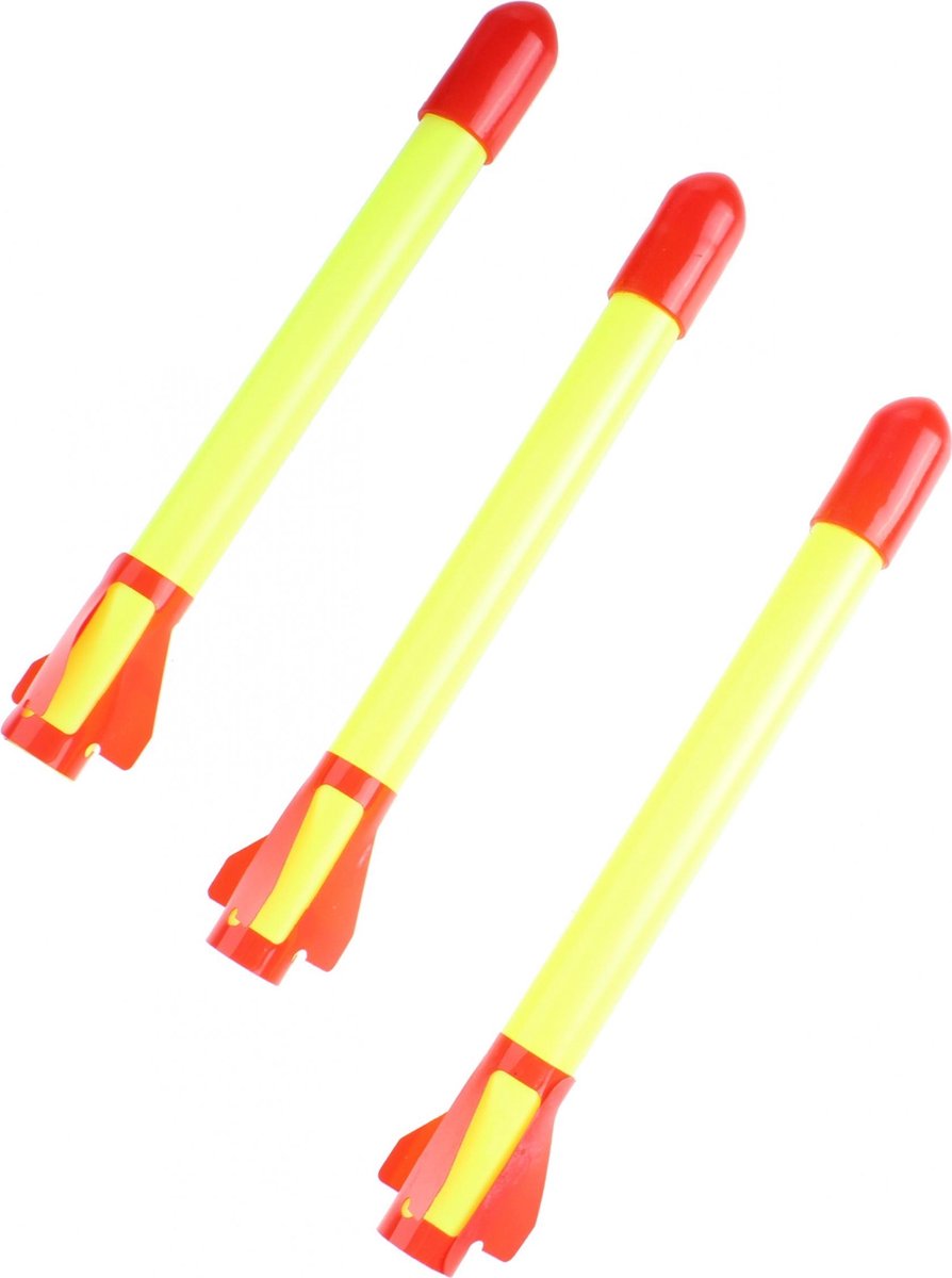 Invento Lanceerspeelgoed Extreme Rocket Aanvulset 3 Stuks