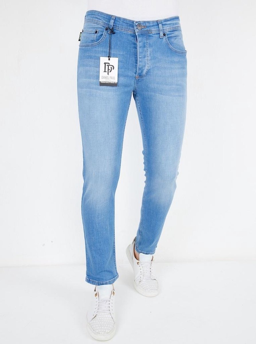 TRUE RISE Spijkerbroek Heren Regular Fit - A53.B - Blauw - Maten: 31