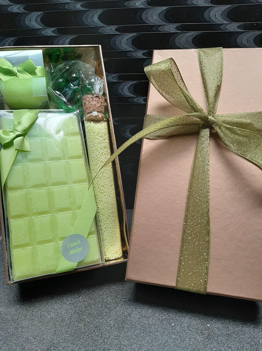 Geschenkset man / vrouw meloen