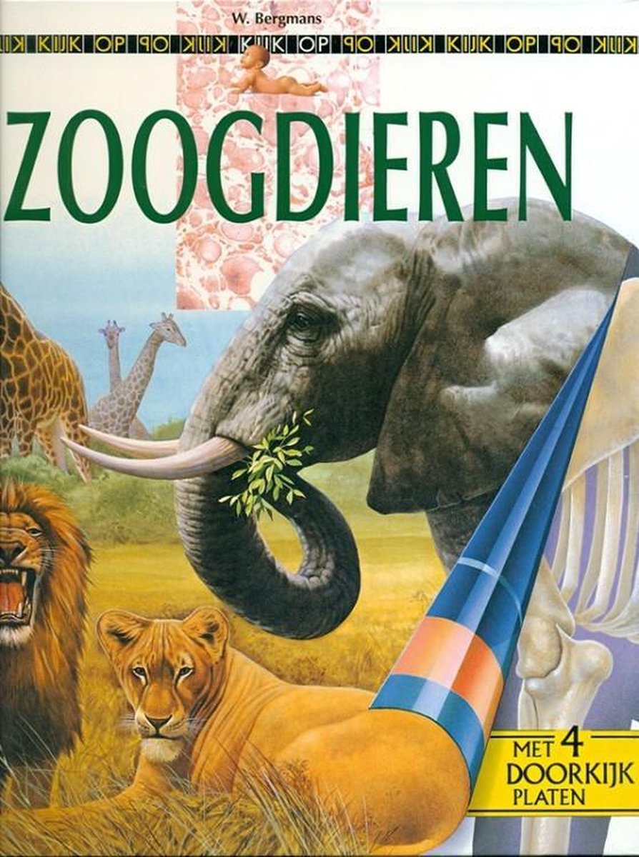 Kinderboeken Icob Dieren - Kijk op: Zoogdieren. 8+