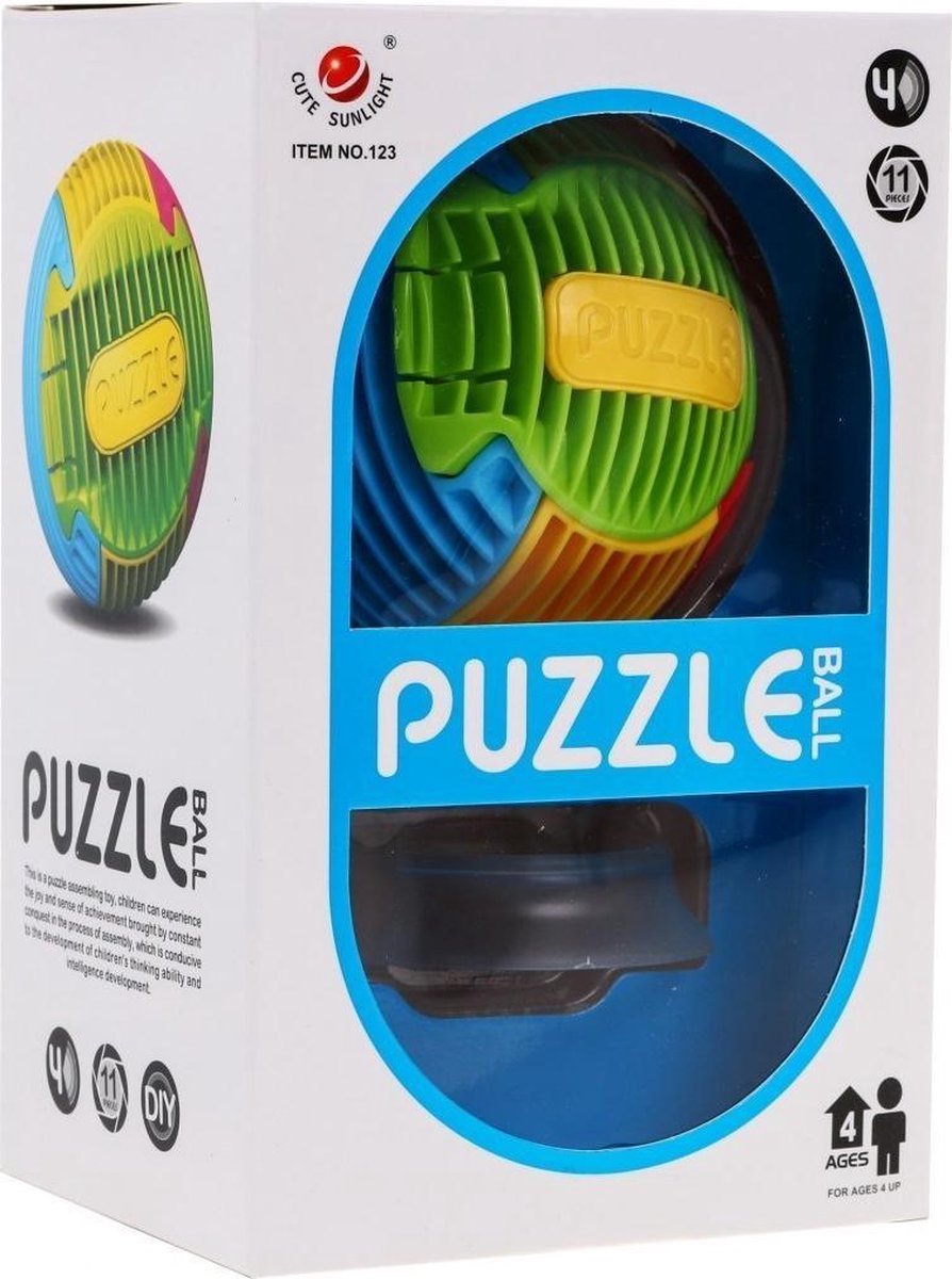 Puzzelbol Puzzelbal 3d Puzzel Breinbrekers Kinderen