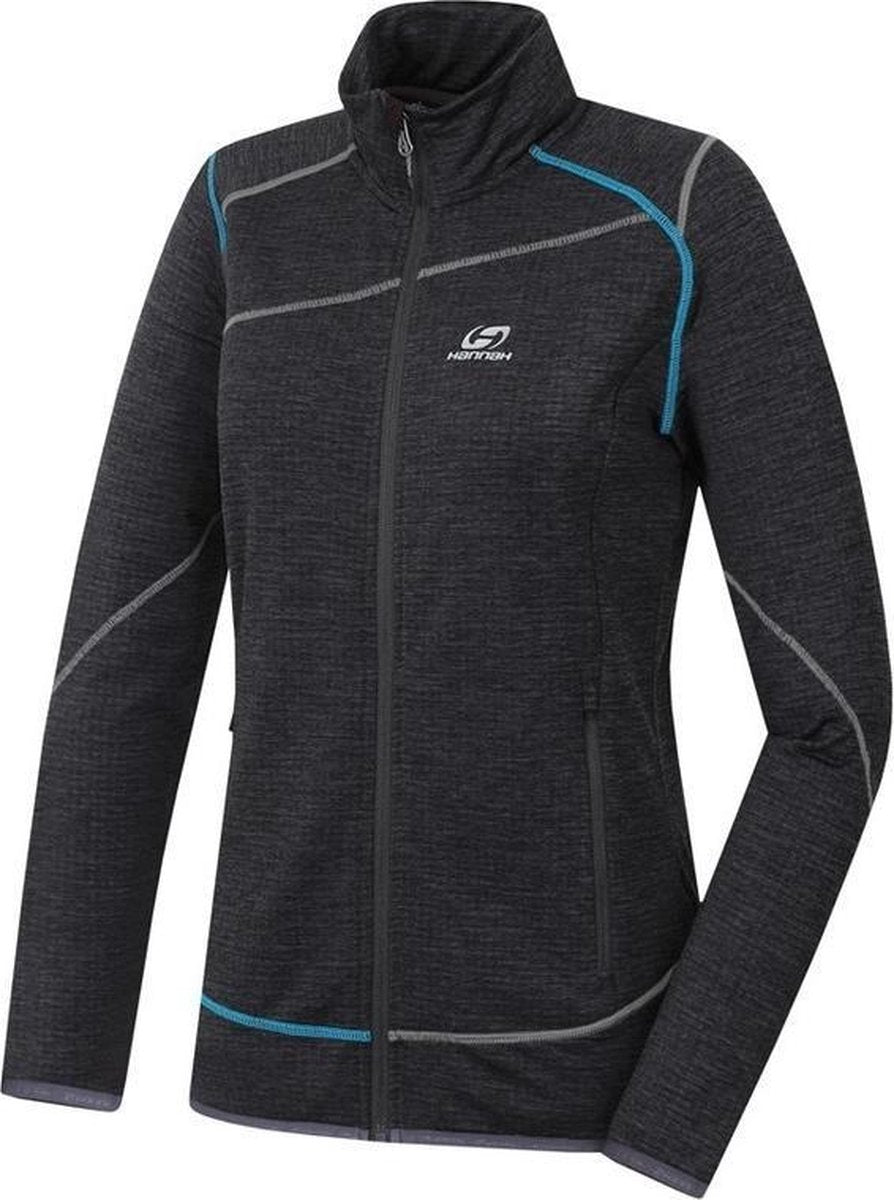 Hannah Vest Diery Dames Polyester/elastaan Grijs Mt 38