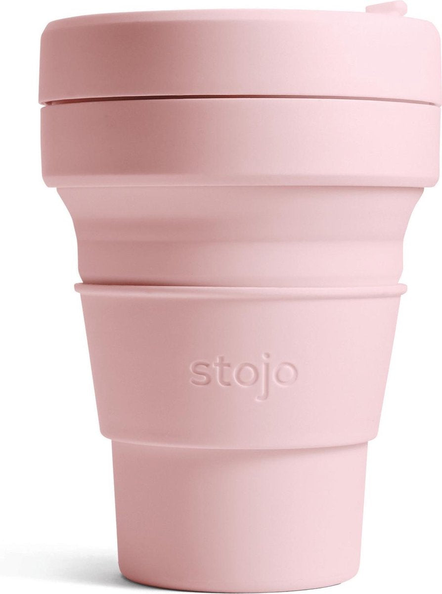 Stojo Pocket Cup Brooklyn - Uitgebreide Verpakking - 355 ml