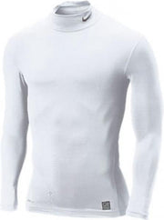 Nike Pro Core Tight Crew Mock Longsleeve Wit 269606-100 -XXL