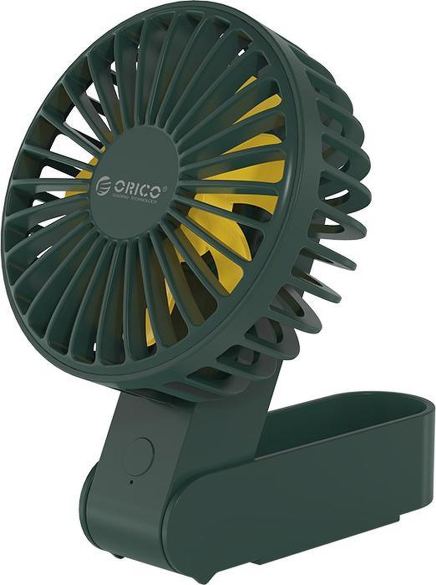 ORICO Oplaadbare en opvouwbare ventilator - 3 standen - 2000mAh -  Groengrijs