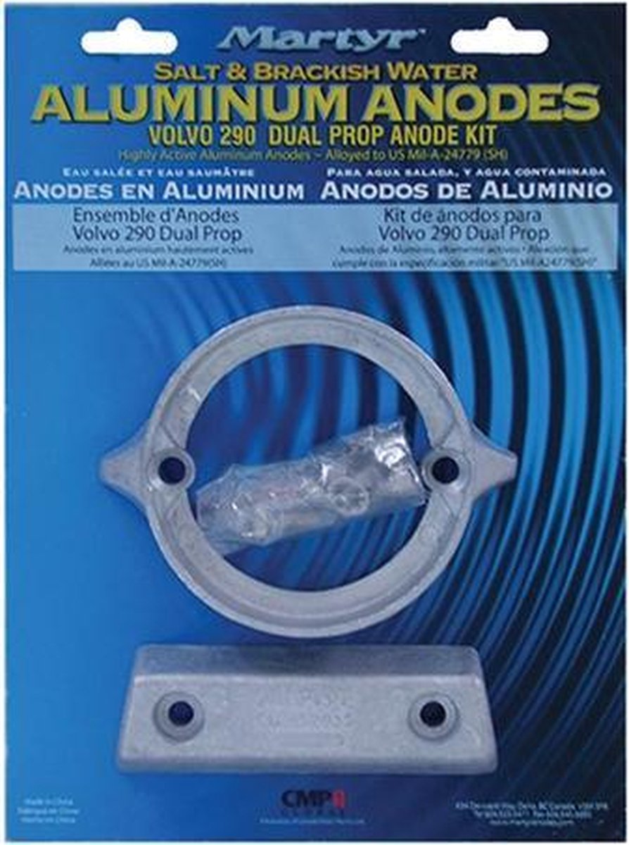 Volvo Penta Anode kit 290 DP Volvo magnesium (CM290DPKITM)