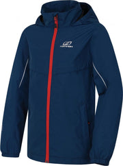 Hannah Outdoorjas Brons Jr Jongens Polyester Blauw Mt 128