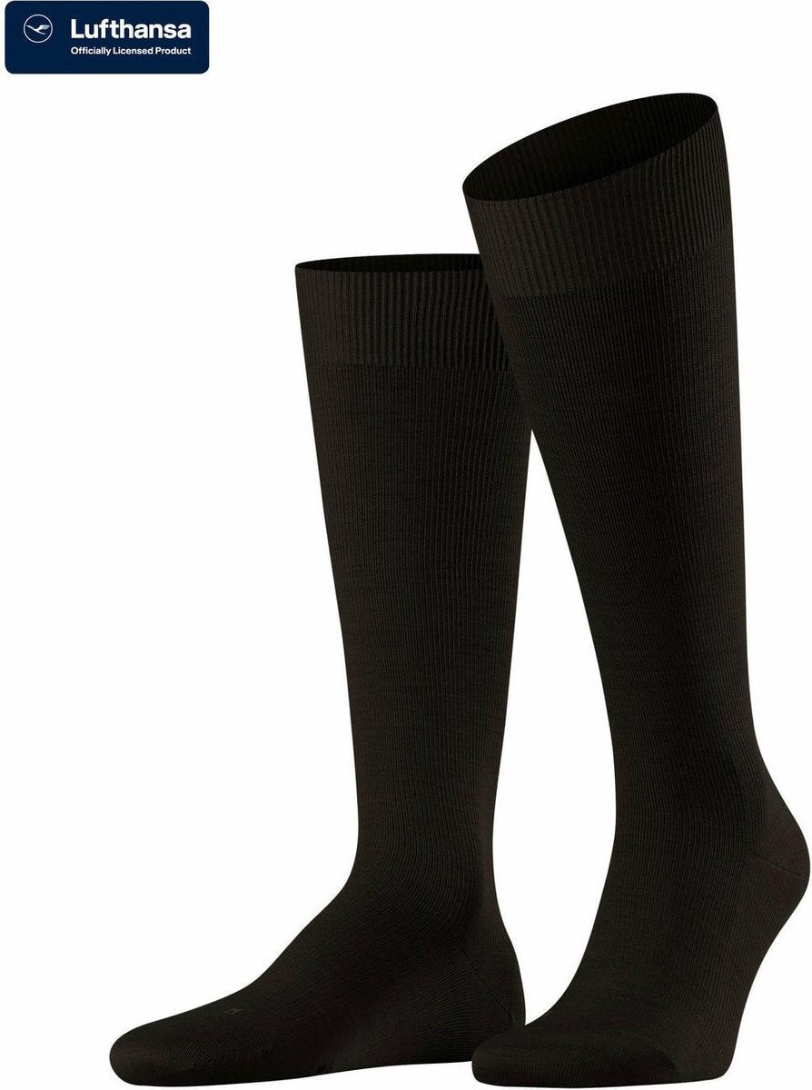 FALKE Energizing Wool Heren Steunkniekous 15530 - Bruin 5930 brown Heren - 45-46