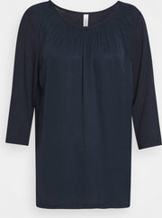 Soyaconcept SC-Sanela 4 shirt donkerblauw maat XS/34