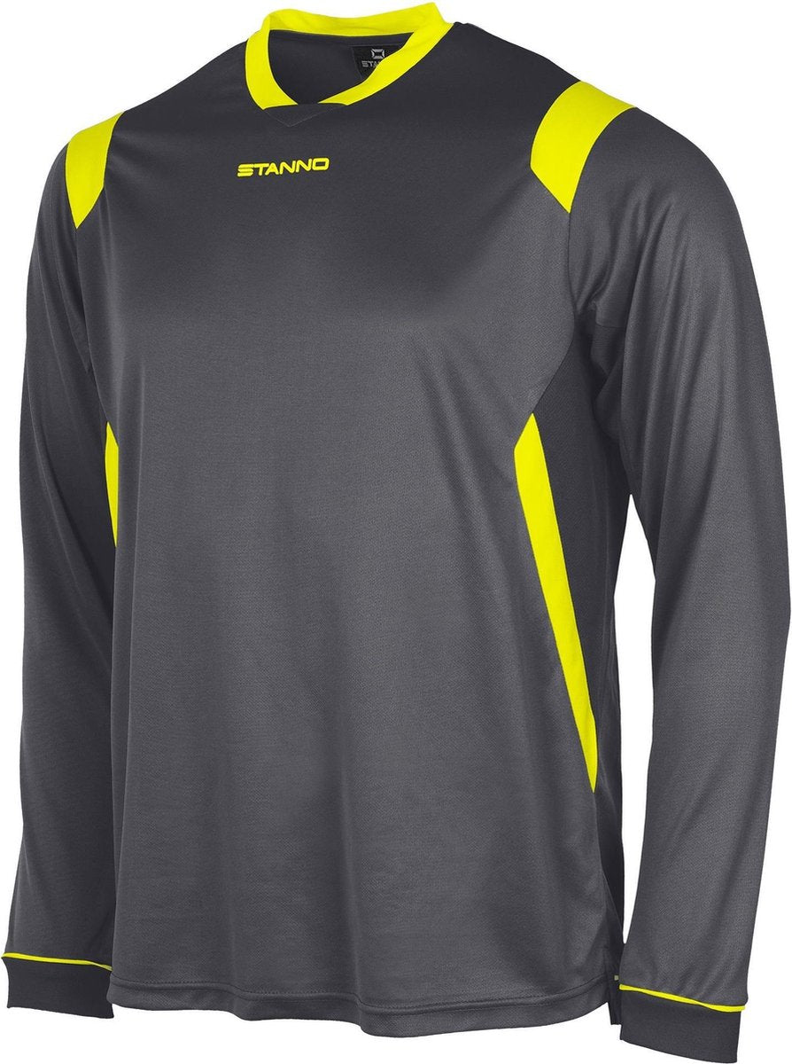 Stanno Arezzo Shirt l.m. Sportshirt - Grijs - Maat XXL