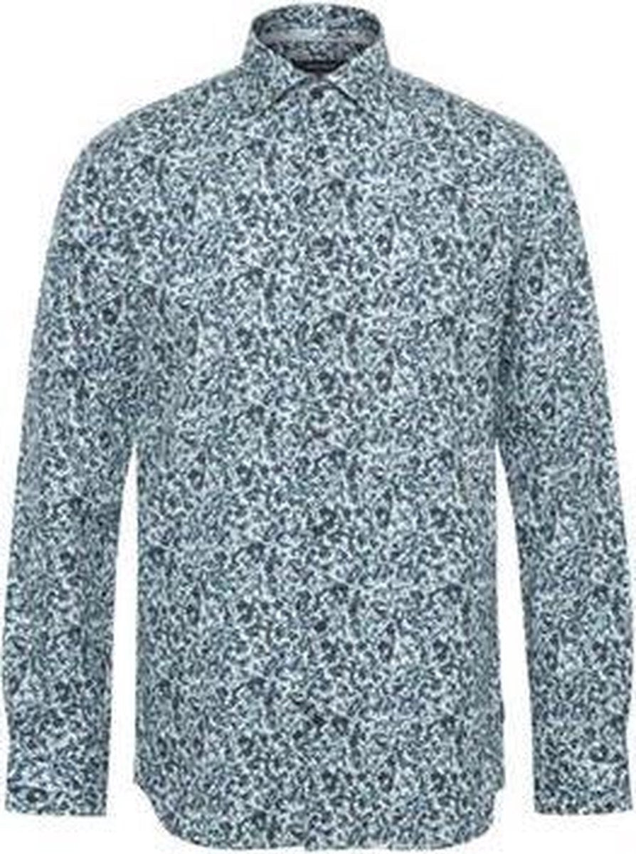 Matinique Overhemd MAmarc N Print Storm Blue (30205142 - 174421)