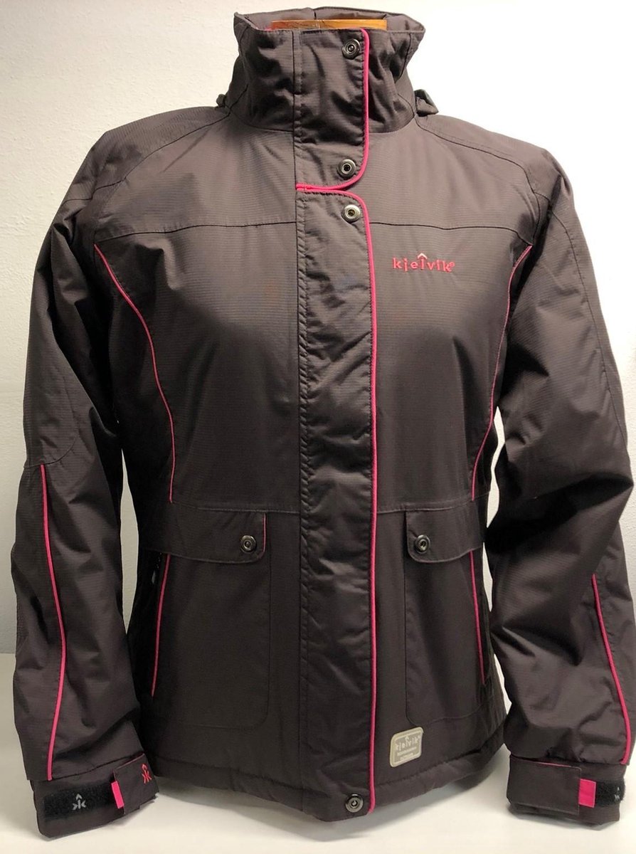 Kjelvik dames winterjas Lisa choco maat 38