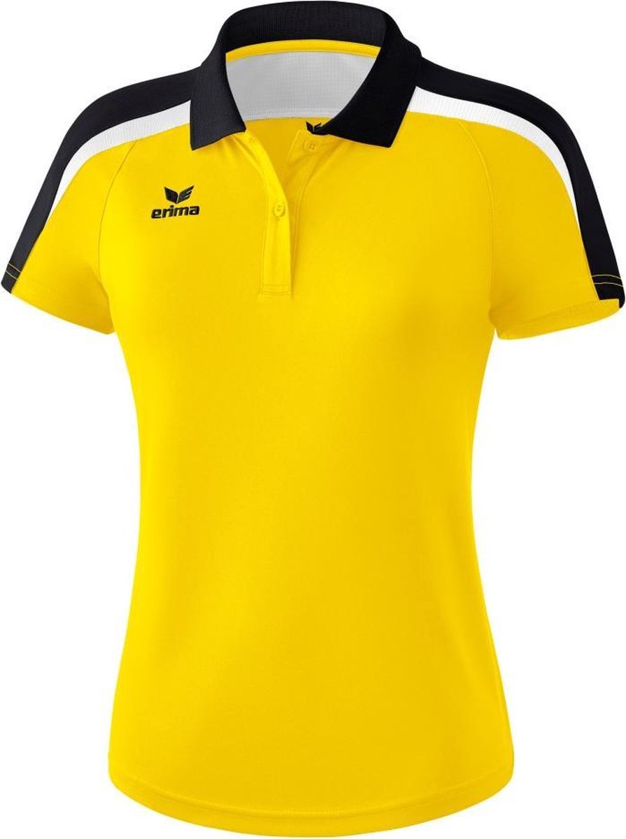 Erima Liga 2.0 Dames Polo - Voetbalshirts  - geel - 46