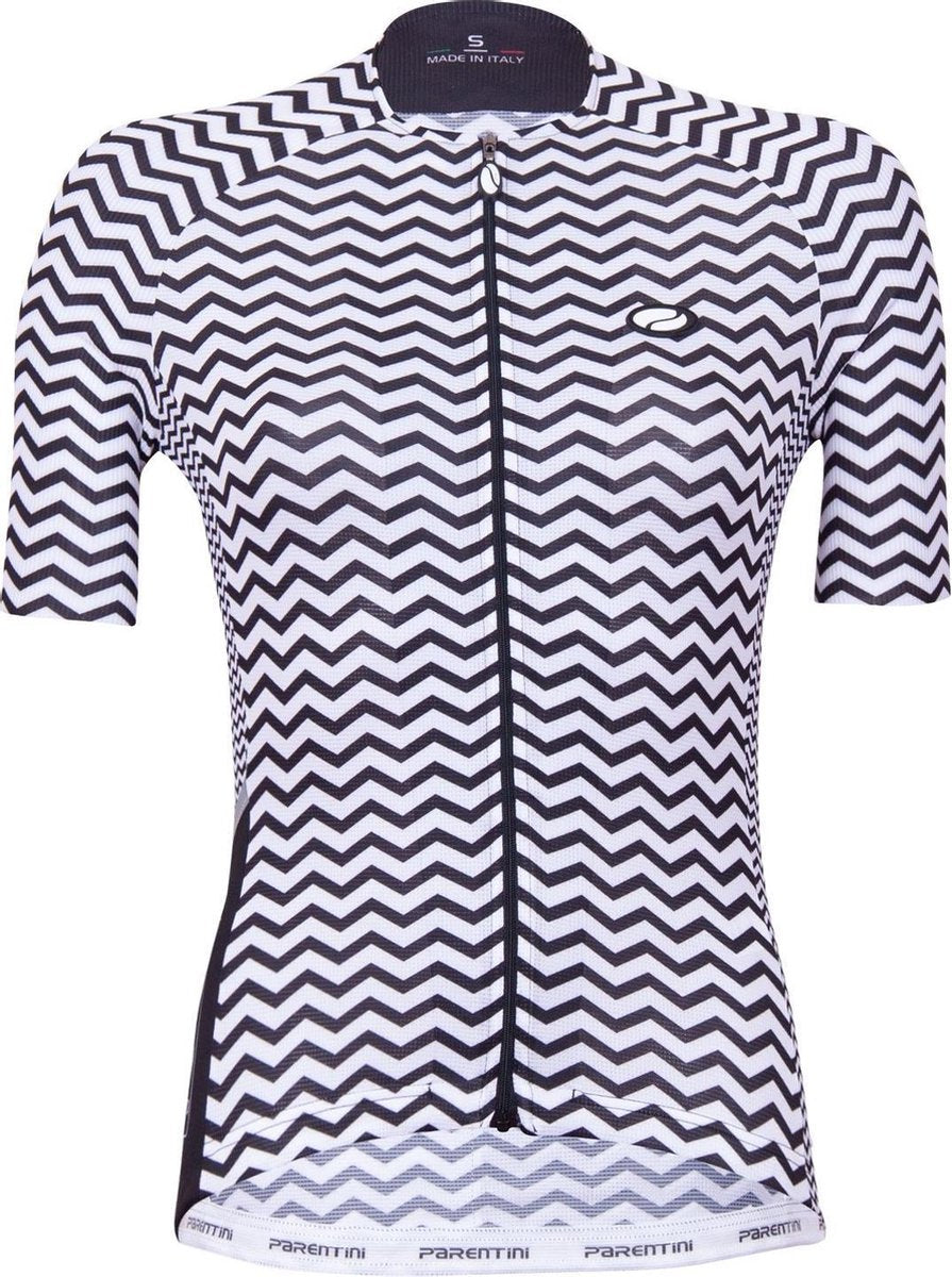 Parentini Zig Zag Fietsshirt Dames - Maat S