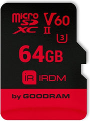Goodram IRDM MicroCard flashgeheugen 64 GB SDXC Klasse 10 UHS-II