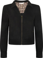 Tramontana | Jacket met Ritssluiting | Black | Maat M