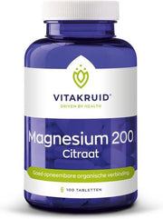 Vitakruid Magnesium 200 Citraat 100 tabletten