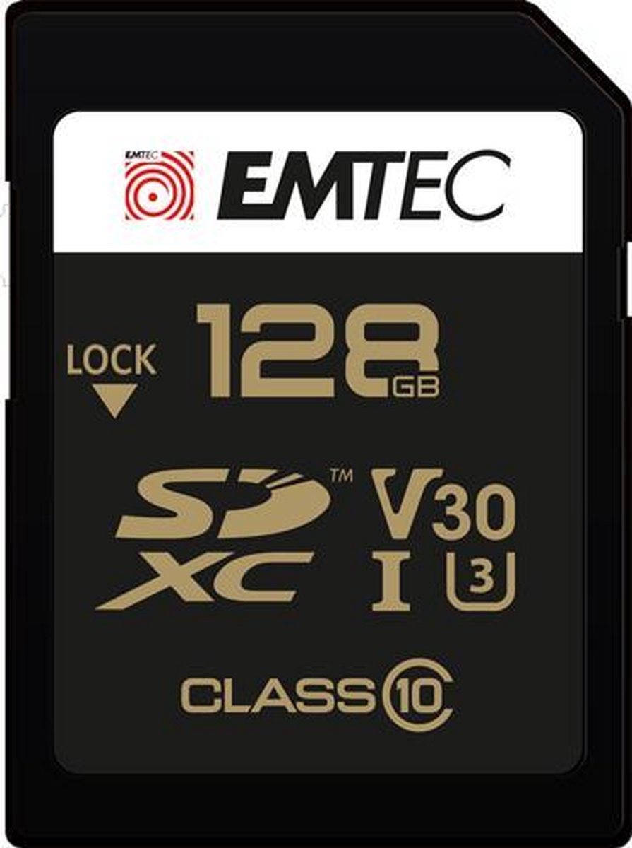 Emtec ECMSD128GXC10SP flashgeheugen 128 GB SDXC Klasse 10