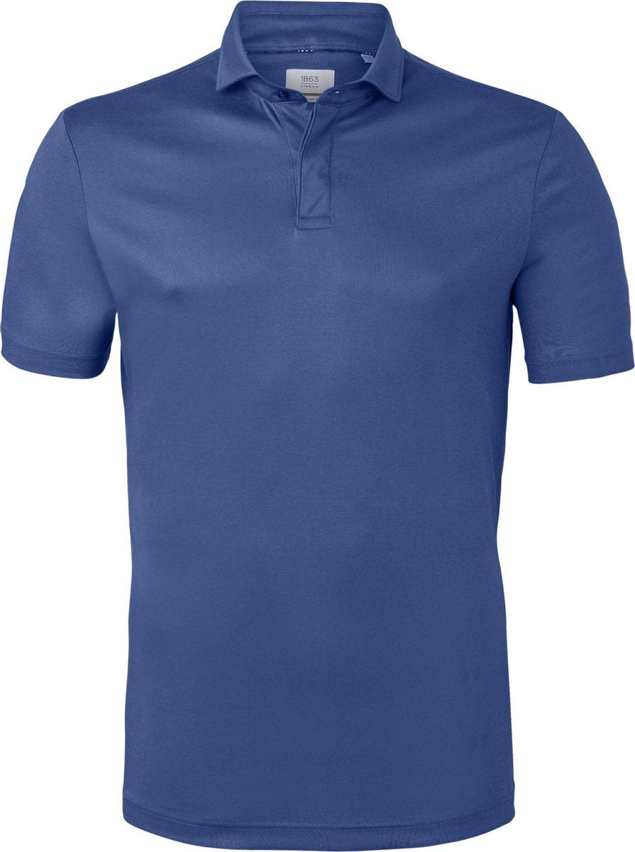 Eterna 1863 premium polo Modern Fit - blauw -  Maat: 4XL