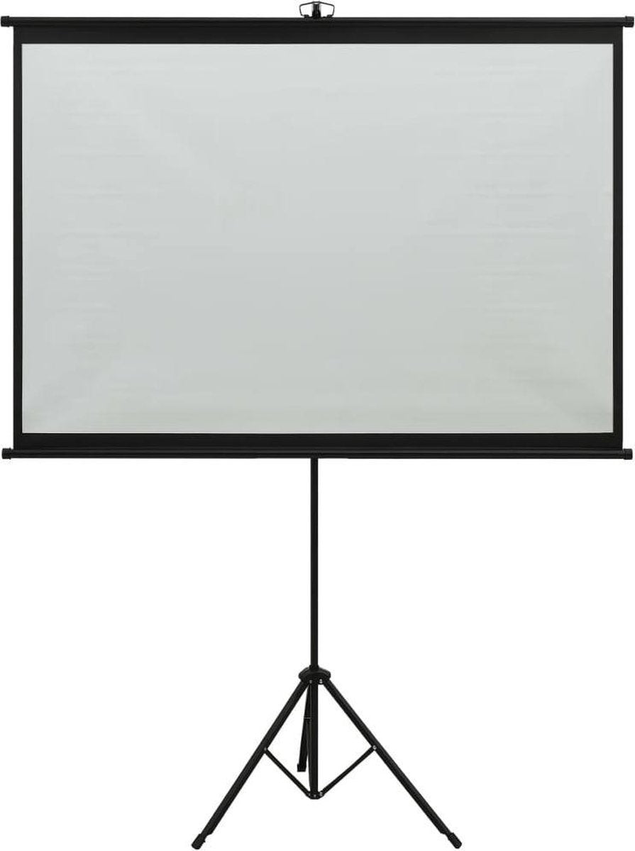 vidaXL Projectiescherm met statief 1:1 47''