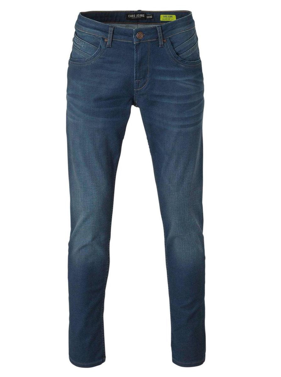 Cars Jeans - Heren Jeans - Stretch - Regular Fit - Lengte 36 - Henlow - Pale Blue