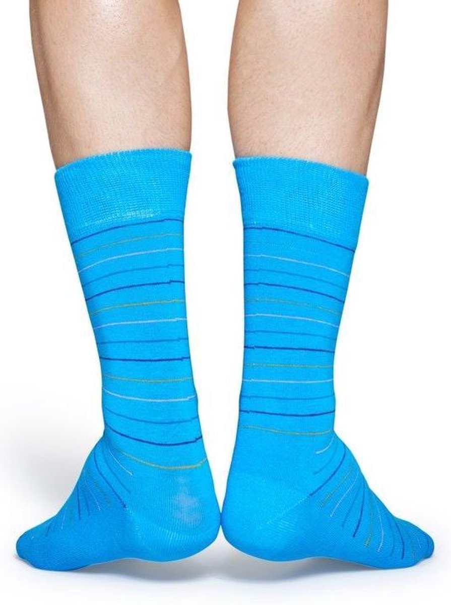 HappySocks Thin Stripe blauw 36-40