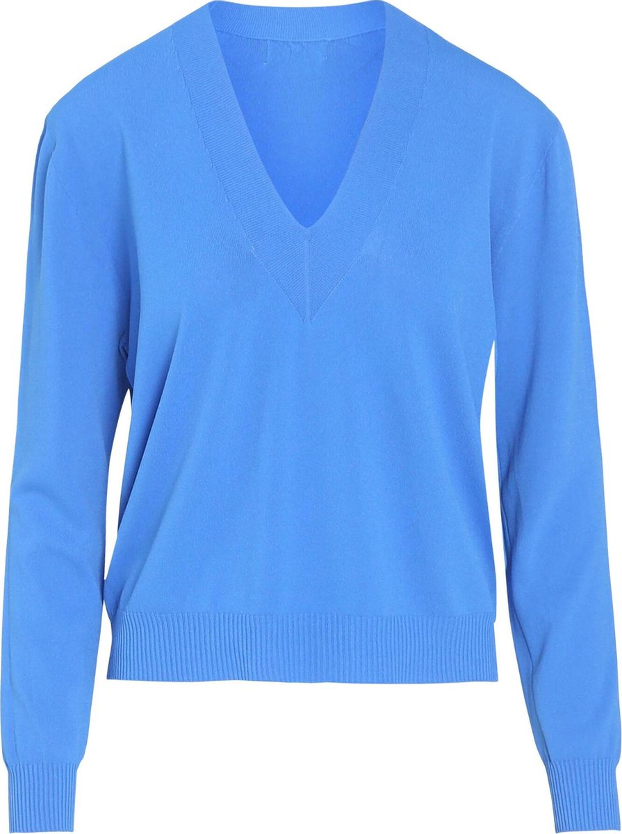 Cassis - Effen truitje - Bic blauw