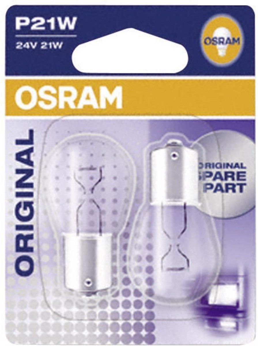 Osram Original Line BA15s-P21w 24v 7511-02B Set