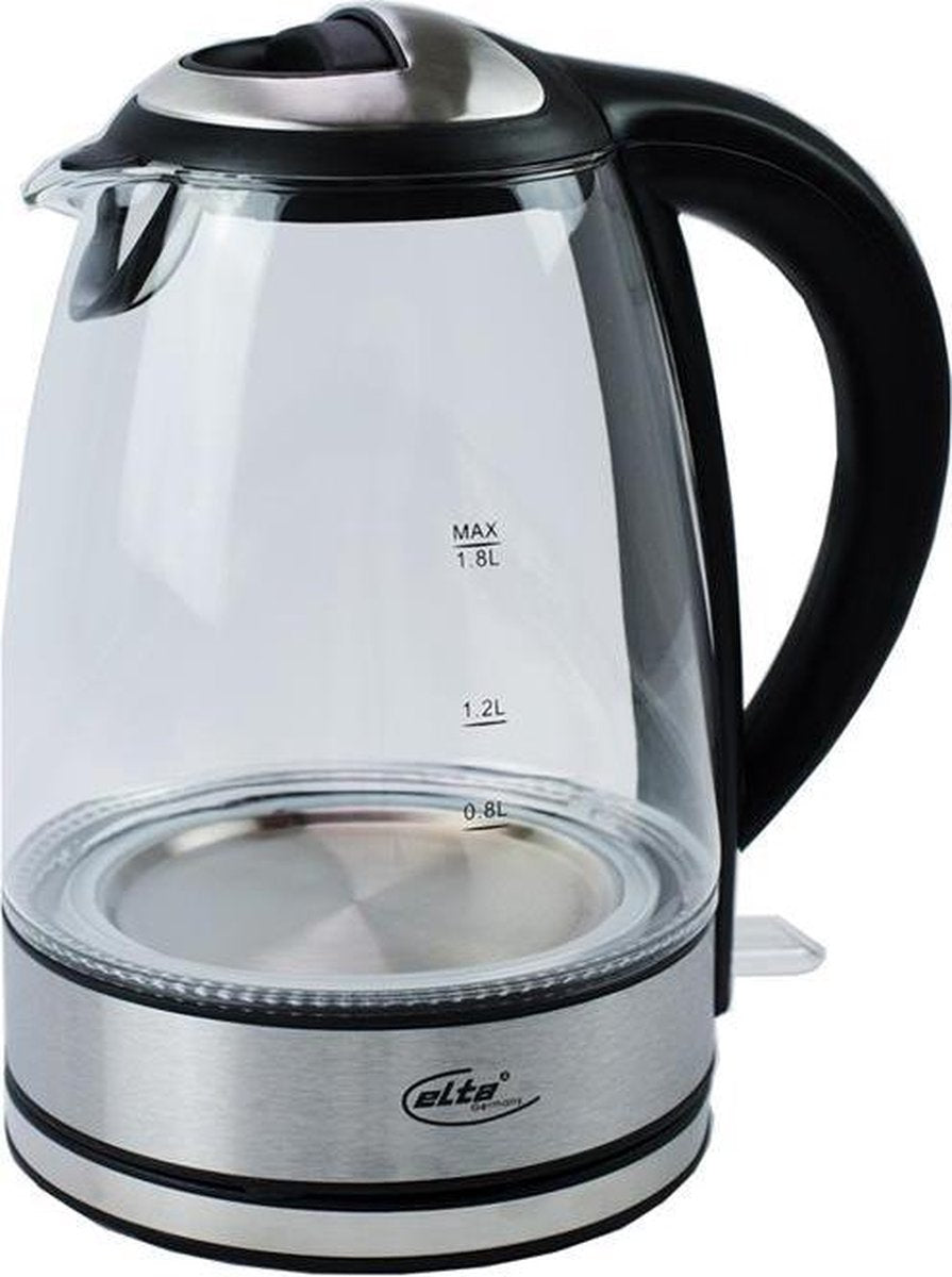 Glazen Waterkoker 1.8 Liter - Elta