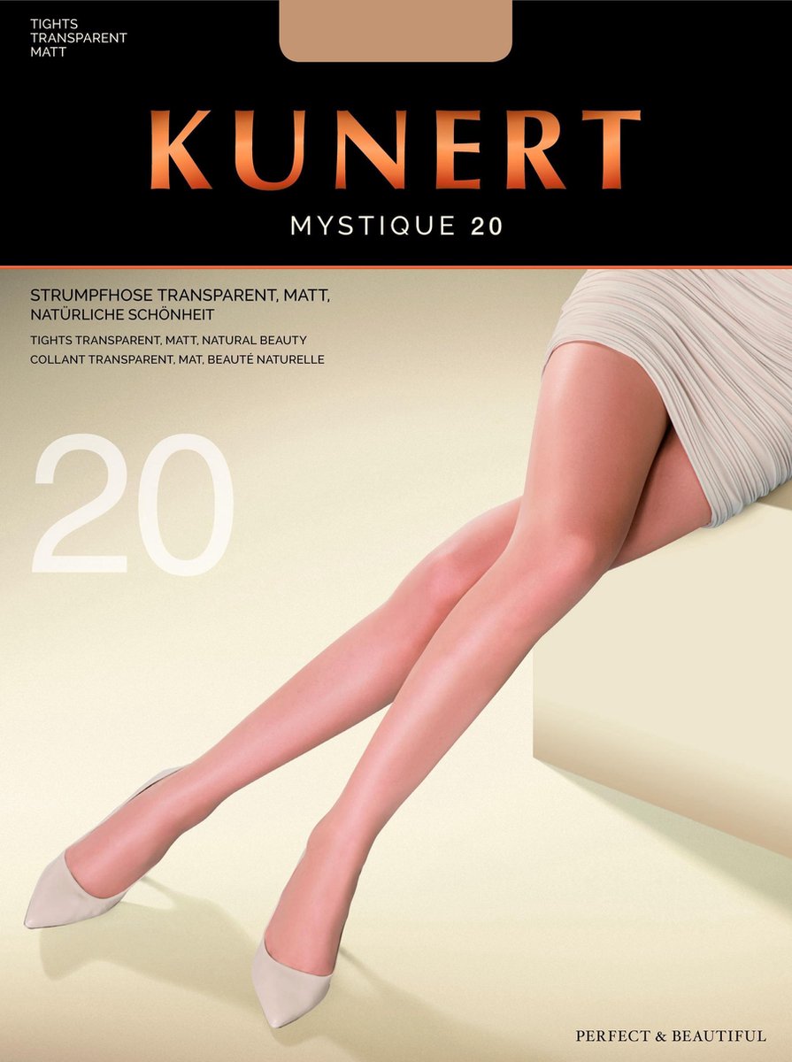 Kunert panty Mystique 20  Kleur: marine  Maat: 36-38