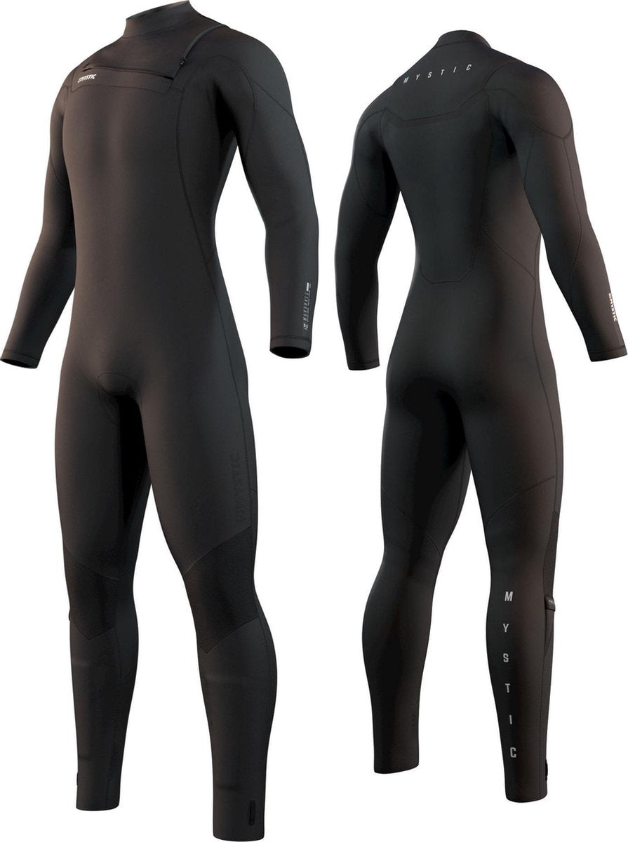 Mystic Heren Wetsuit Marshall Fullsuit 5/3mm Fzip - Black XL