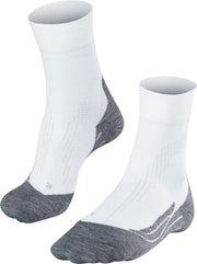 Falke Stabilizing Sportsokken - Maat 35-36 - Unisex - wit/grijs
