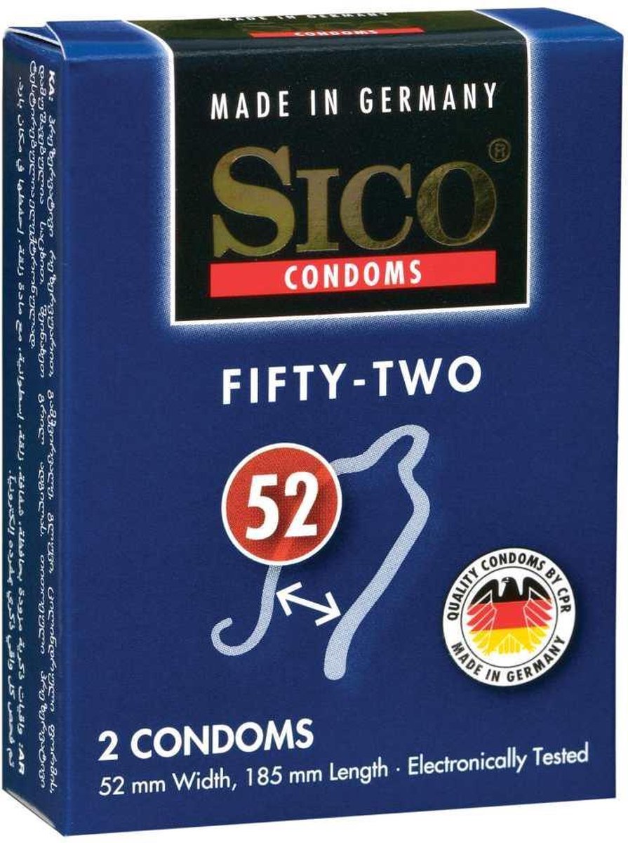 SICO Condooms Fifty-two Transparant