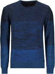 Twinlife - Heren Trui - Fijn Gebreid - Navy