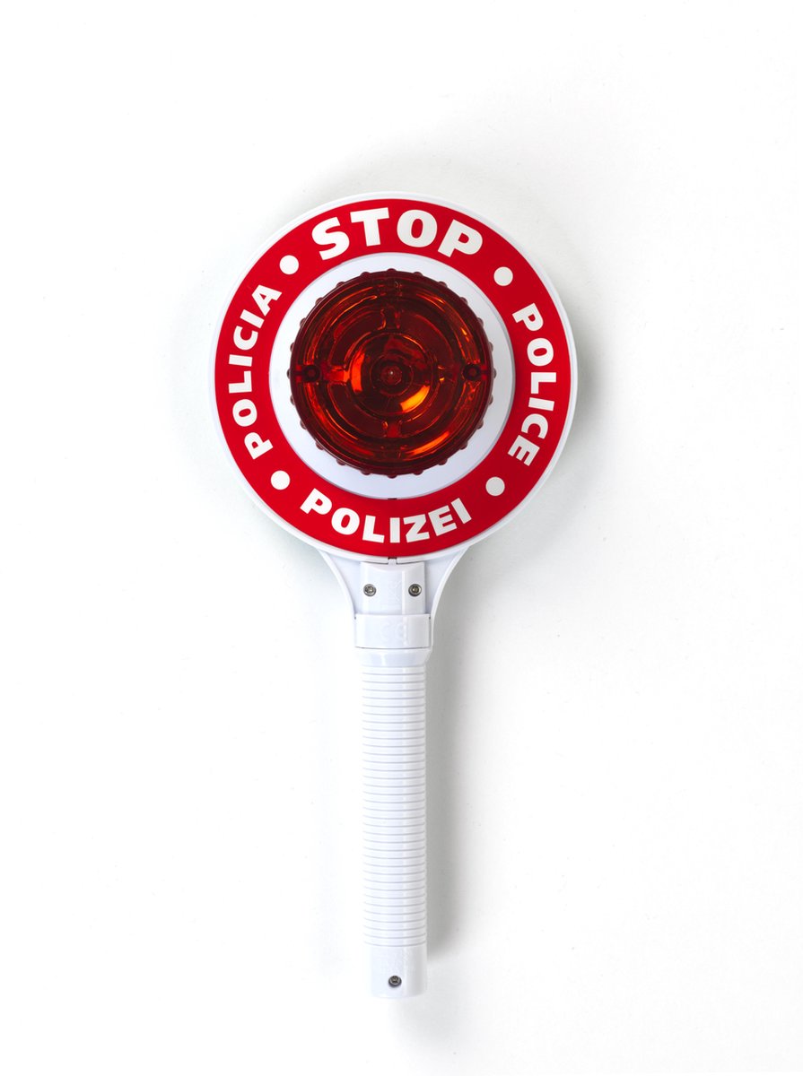 Politiestopbord met Knipperlicht