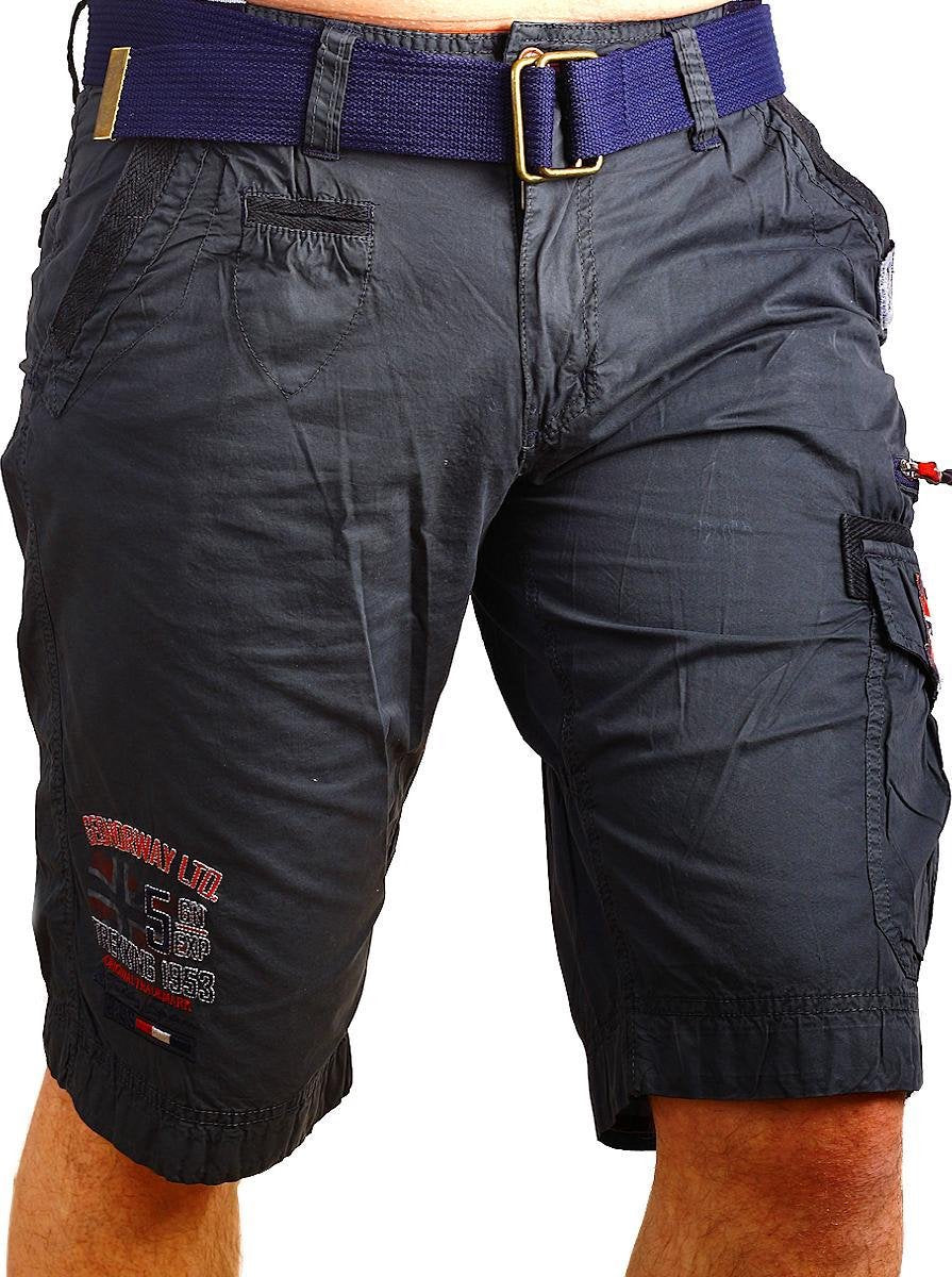 Geographical Norway Korte Broek Heren Bermuda Grijs Parodie - M