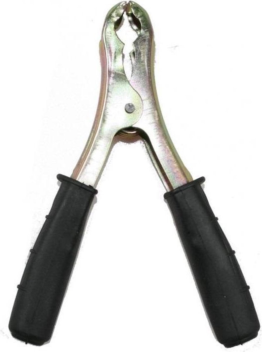 Hofftech Acculaadklem / Krokodilklem - Zwart 120 Ampere