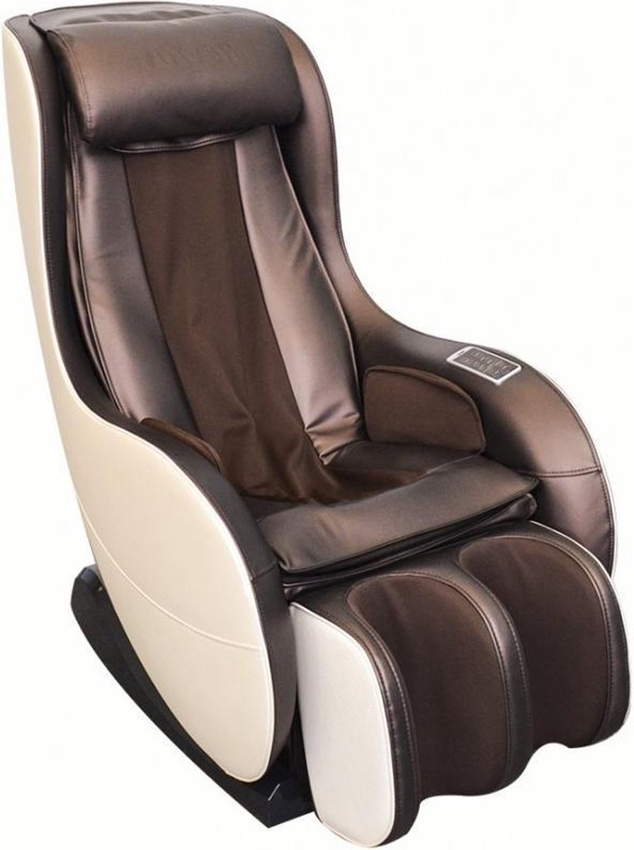 Elektrische massagestoel PINO - Relaxstoel - Loungestoel - Ontspanningsstoel - Massagefauteuil - 2 massage programma's - Je Eigen Masseur thuis - Massage in elke Ligstand - Rugverwarming - Kuitmassage - Nekmassage