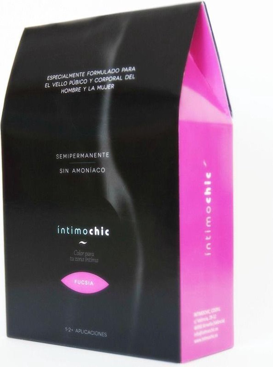 Intimochic Dye For Pubic And Body Hair / Fuchsia | INTIMOCHIC