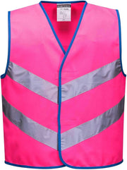 Kinder verkeersvest Roze - 4-6 jaar