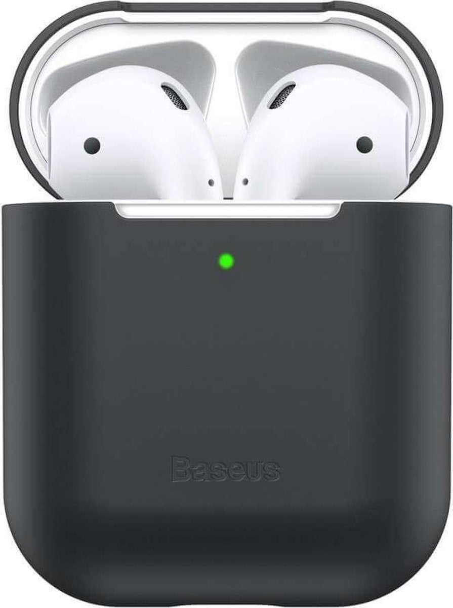 Baseus Silicone Case voor Apple AirPods - Zwart
