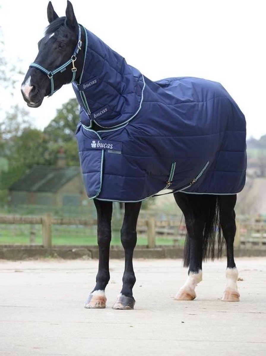 Bucas Bucas Quilt Halsdeel M Blauw