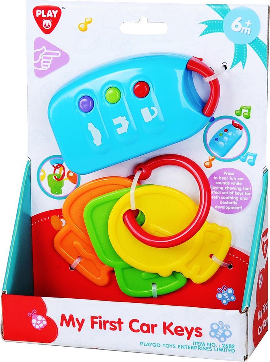 Playgo Mijn Eerste Autosleutels