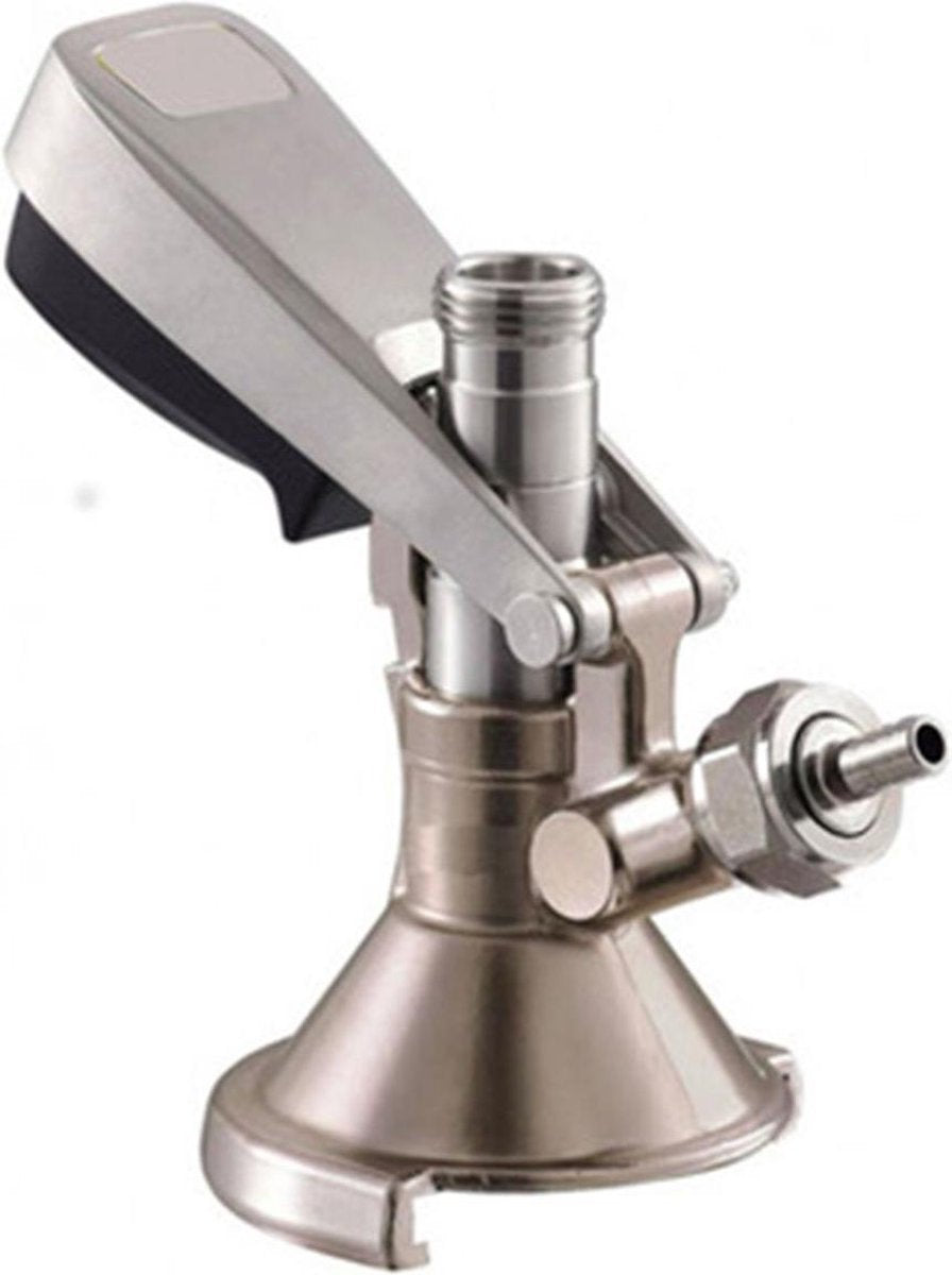 Fustkoppeling - Bierfustaansluiting - Combi - M systeem - Bovenuitgang (kelderkraan) 2x 5/8".