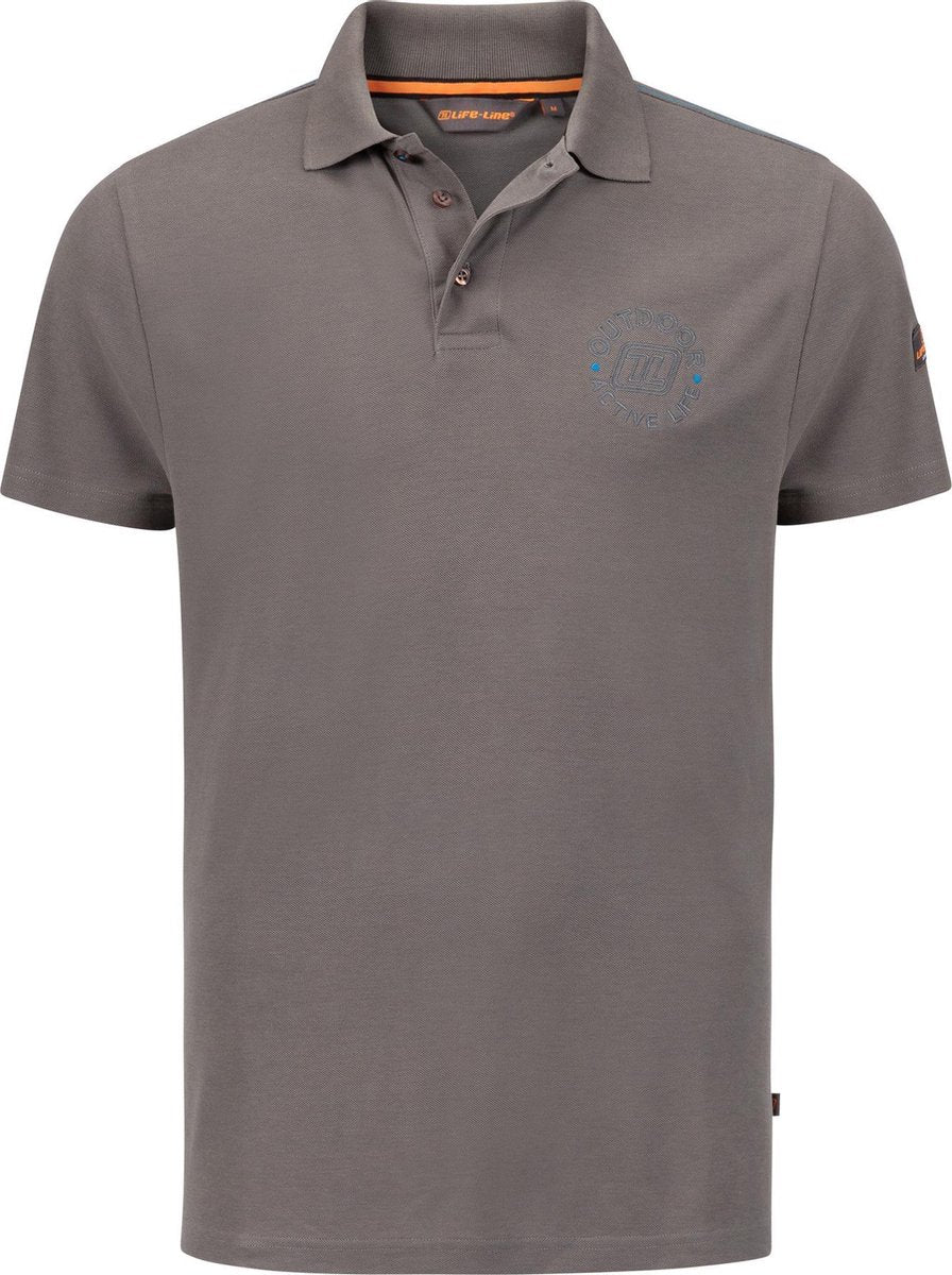 Noah Heren Polo Shirt - Dark Grey