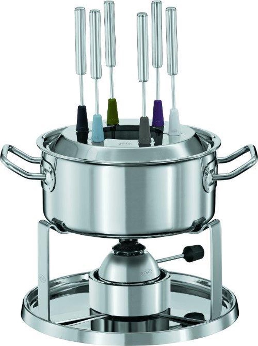 Rösle Fondue Set nr. 91414 - Brander - 6 Fonduevorkjes
