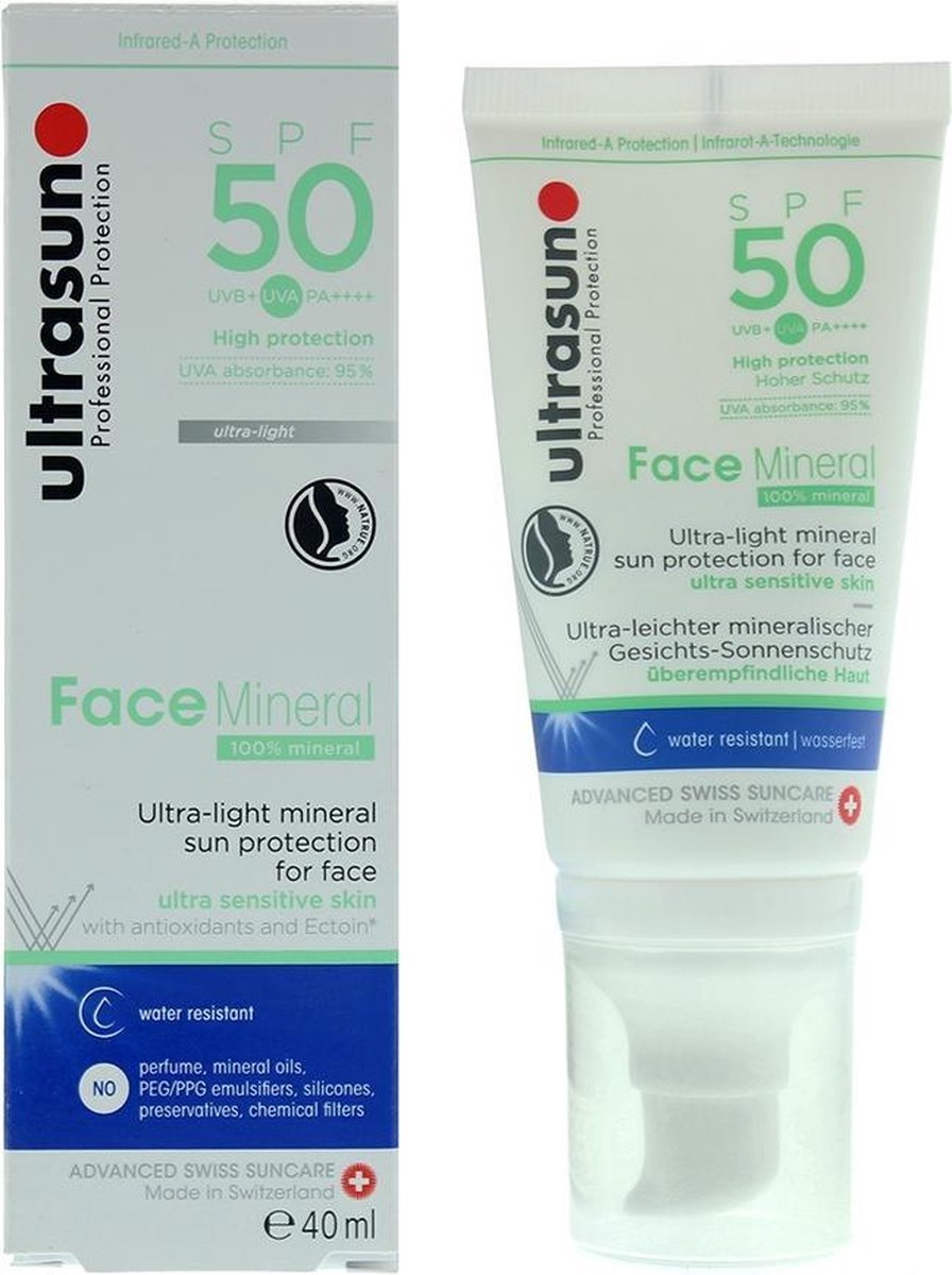 Ultrasun Face Mineral SPF50 - 40 ml