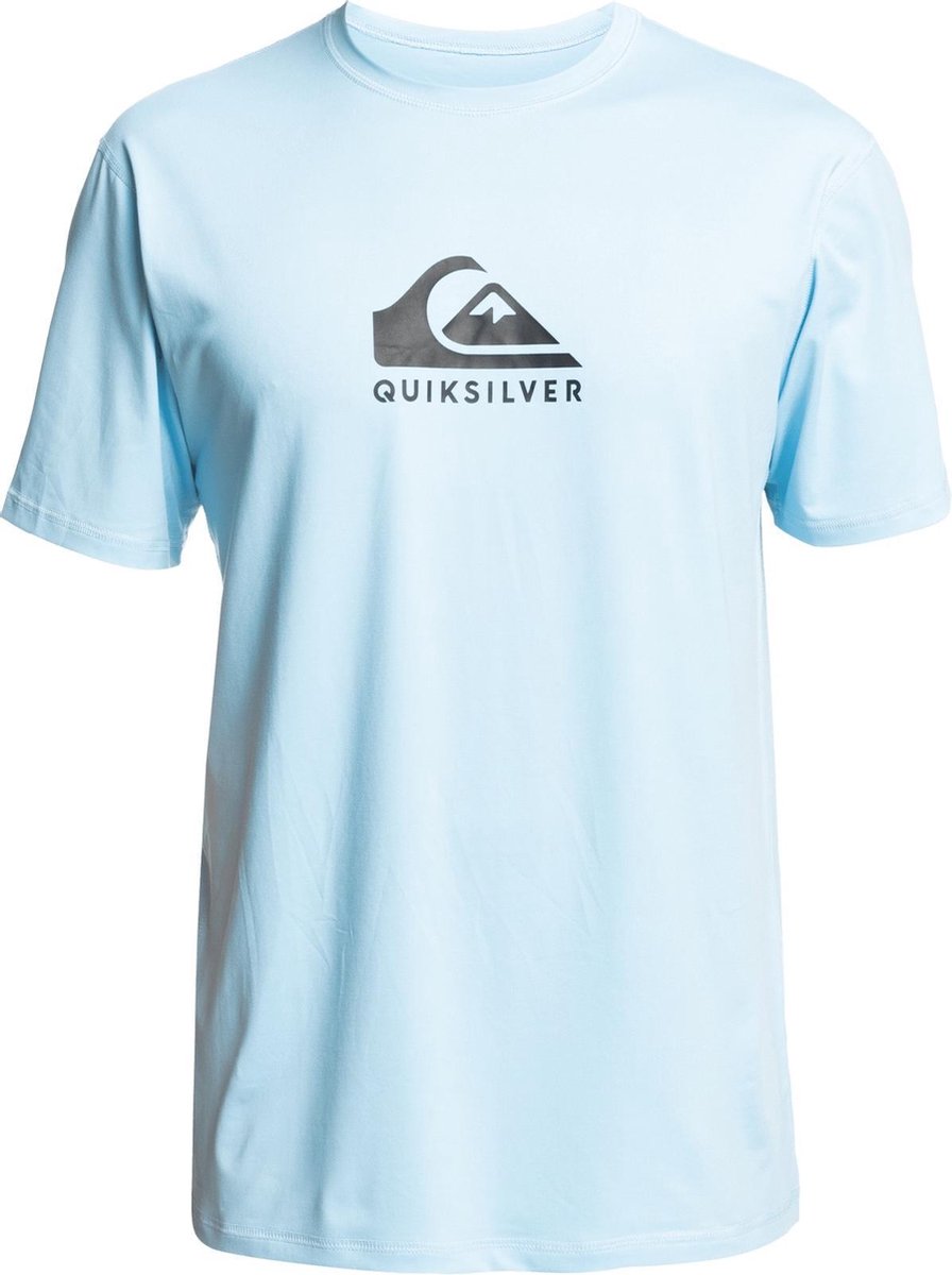 Quicksilver - UV-zwemshirt voor heren - Solid Streak - Luchtblauw - maat S