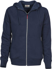 Printer Hooded Sweat Vest Overhead Lady 2262052 Marine - Maat XS